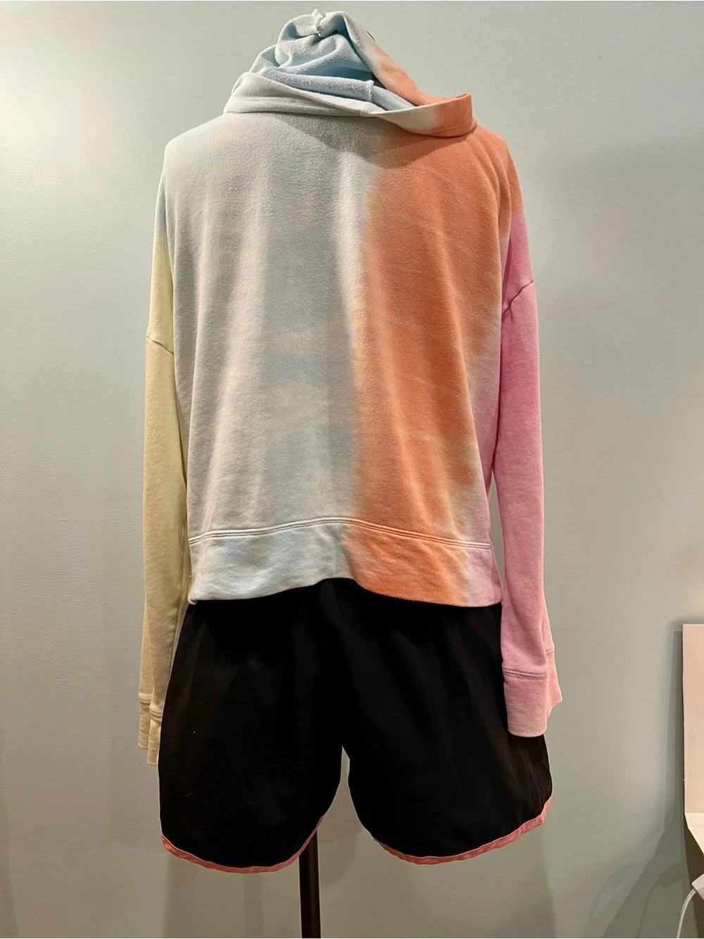 Old Navy Tie-Dye Pastel Zip Hoodie Jacket - Multi-Color